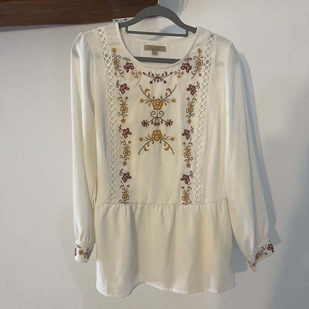 Pologram Tunic Blouse size Small